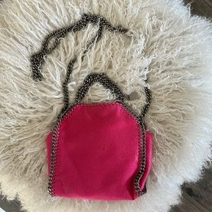 Stella McCartney tiny Falabella in hot pink